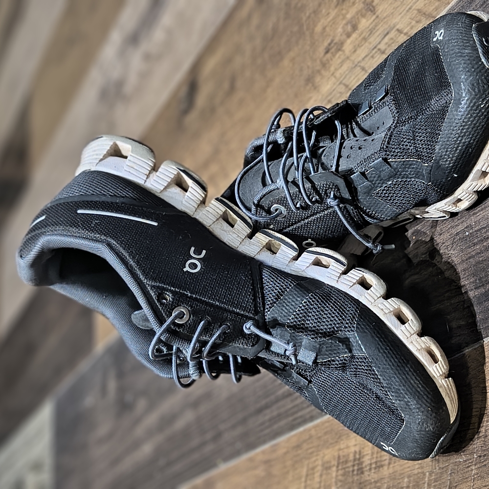 On Running Black Running Shoes